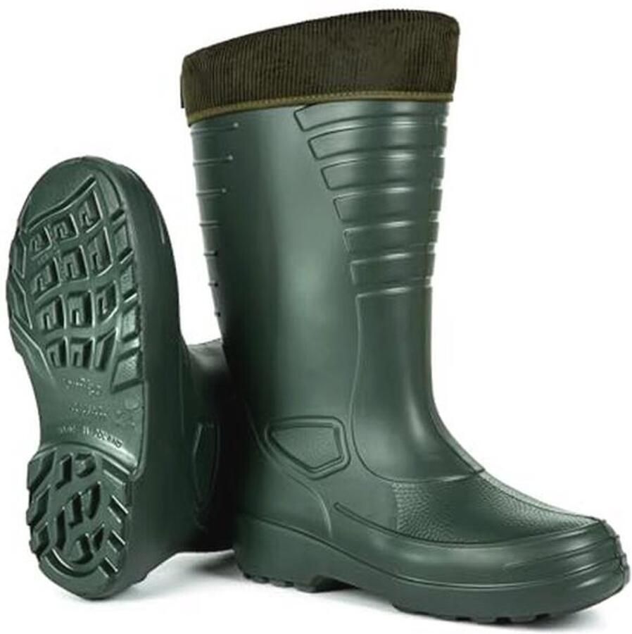 Gevoerde waterdichte rubberlaarzen voor heren Lichtgewicht EVA-schuim winterlaarzen