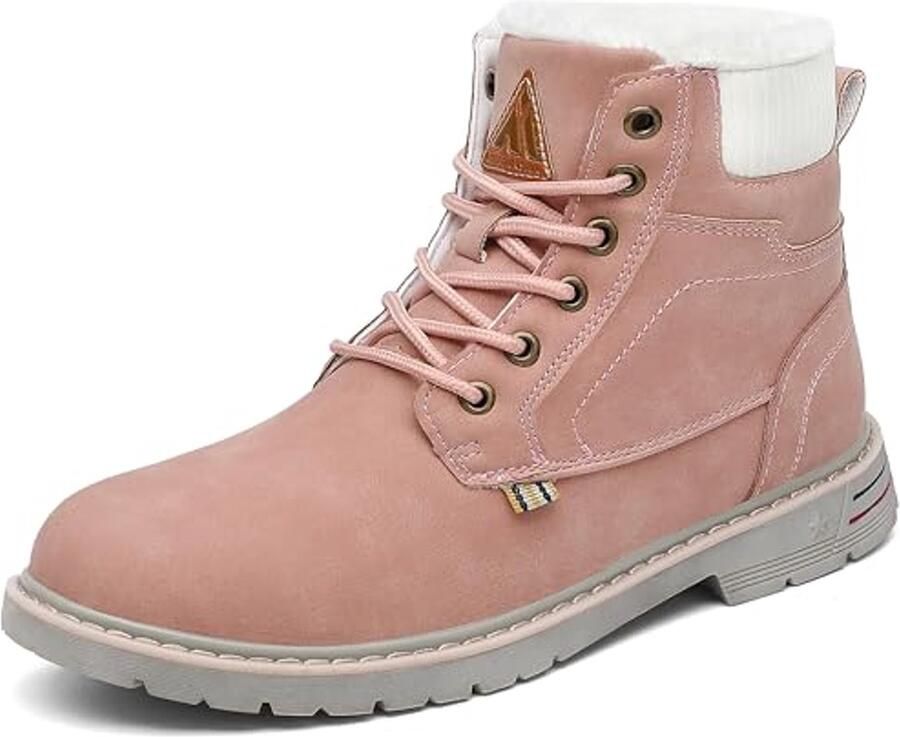 Gevoerde Waterdichte Winterschoenen voor Heren Comfortabele Enkellaarsjes