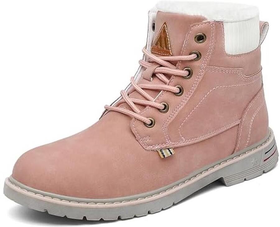 Gevoerde Waterdichte Winterschoenen voor Heren Comfortabele Enkellaarsjes