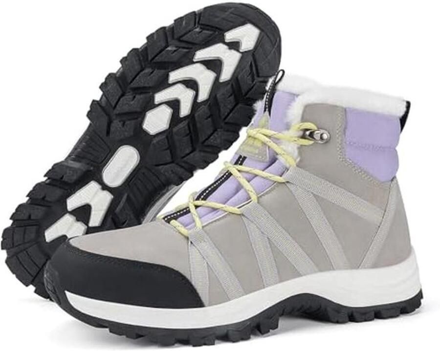 Gevoerde Winterschoenen Dames Waterdichte Warm Inlaarzen 36-42 Antislip Wandelschoenen voor Buiten
