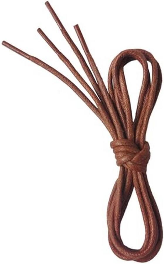 Gewaxte Ronde Veters voor Nette Schoenen en Laarzen Perfect voor Oxford en Business