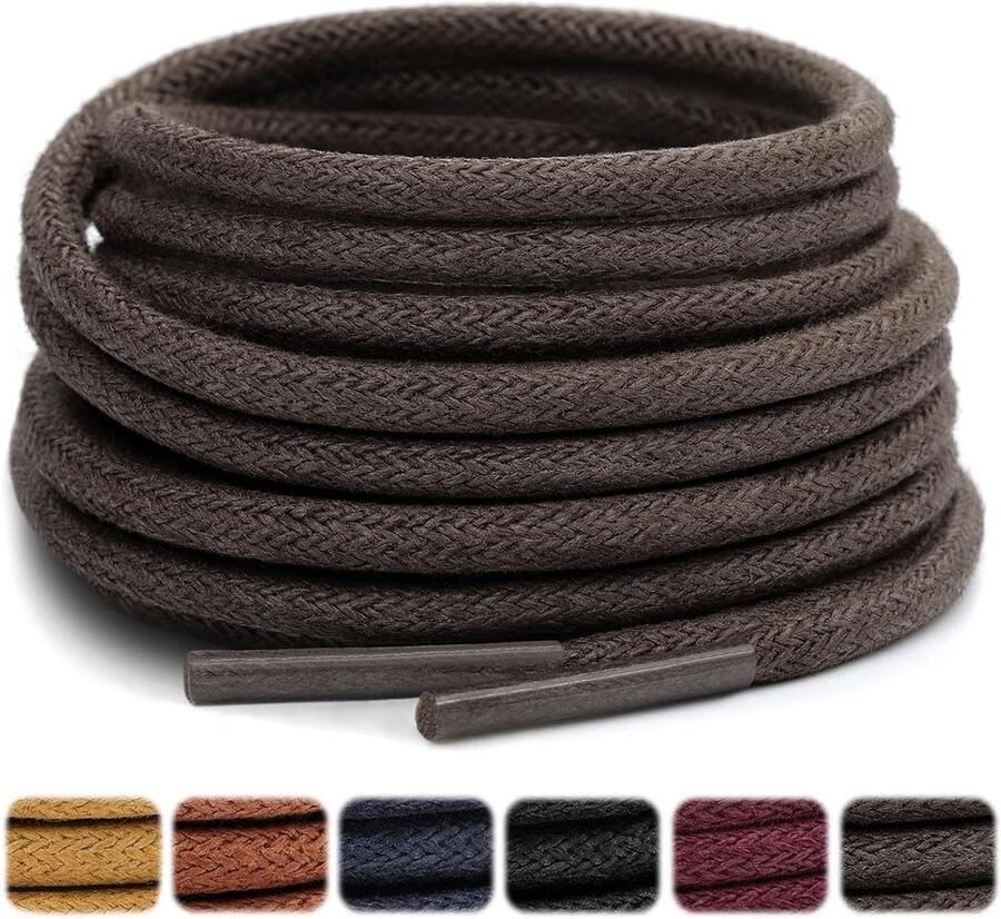 Gewaxte Schoenveters Ronde Veters Schoenen Vernieuwen Waterproof en Slijtvast 2.5-3mm Diameter Kleuren