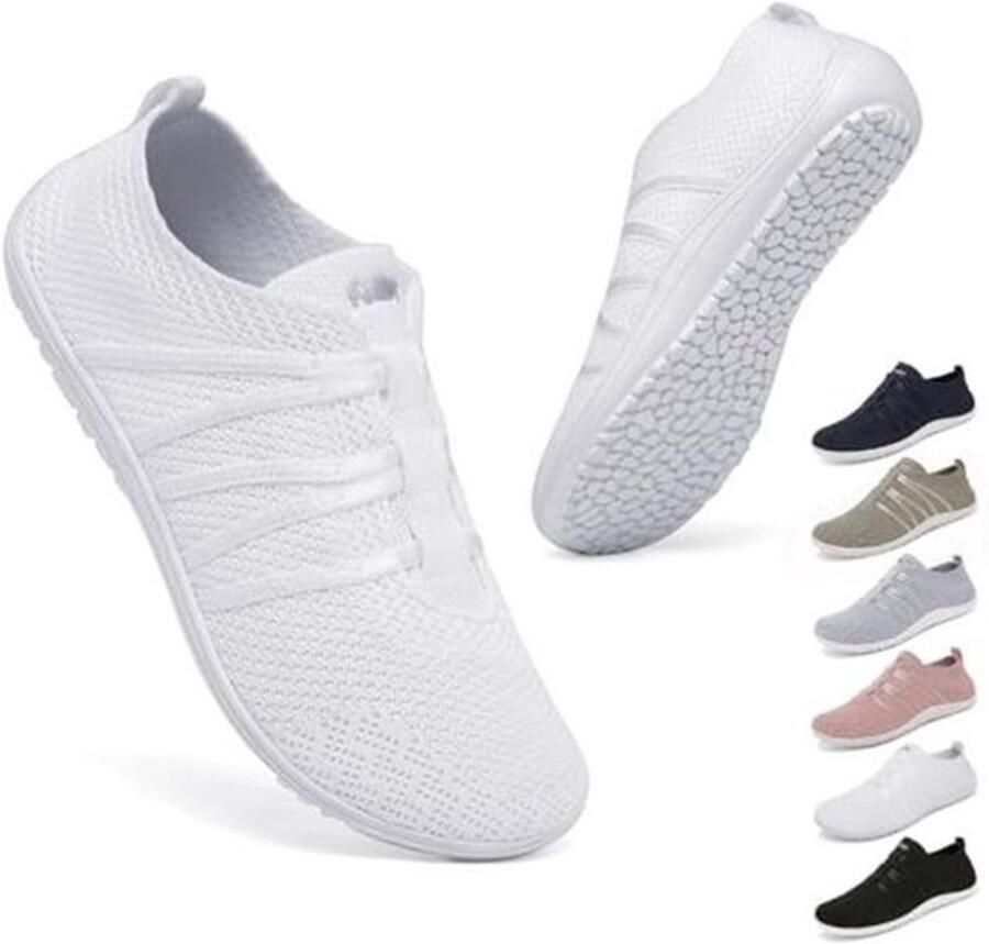 Geweo Barefoot Shoes Wandelschoenen Ade d Lichtgewicht Slip on Trailrunning Barefoot Schoenen Fitness Sneakers