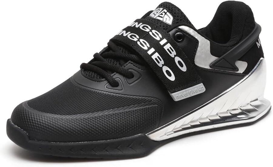 Gewichthefschoenen voor Squat Powerlifting en Fitness Stabiliteit en Steun