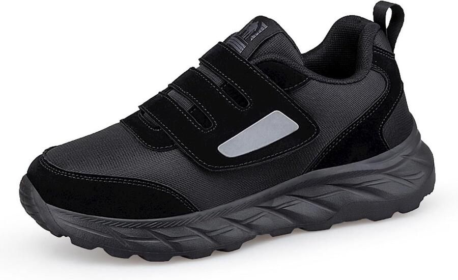 Gezellige Diabetici Schoenen voor en Orthopedische Schoenen Extra Breed Antislip Wandelschoenen
