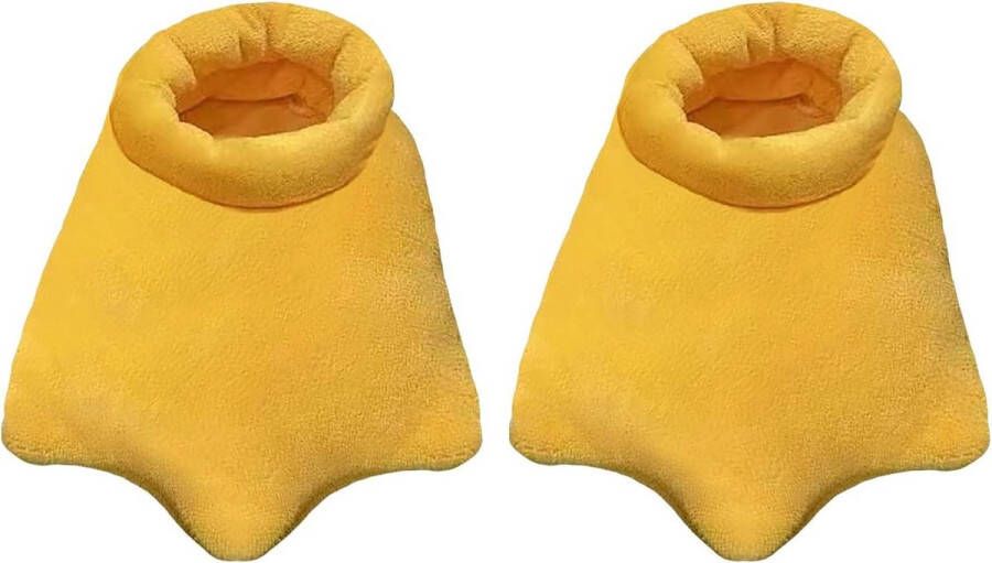 Gezellige eendenvoeten pantoffels voor in huis Warme en comfortabele pantoffels met eendenvoet design