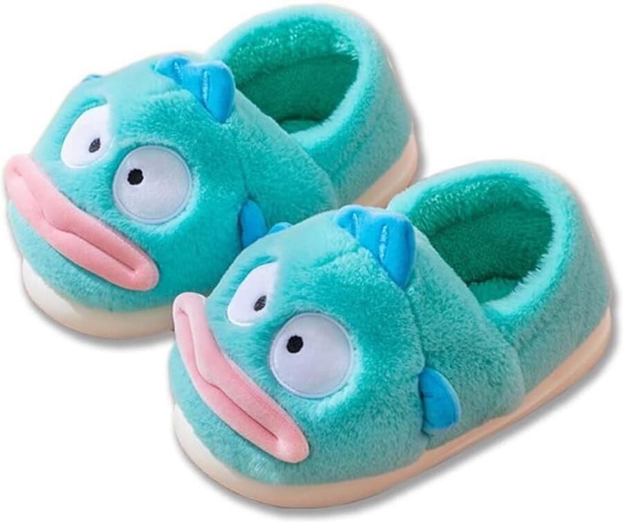 Gezellige Fleece Instappers met Anti-Slip Zool voor en