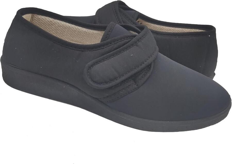 Gezondheidsschoenen Dames Orthopedische Pantoffels Voor Zomer en Winter Met Klittenbandsluiting