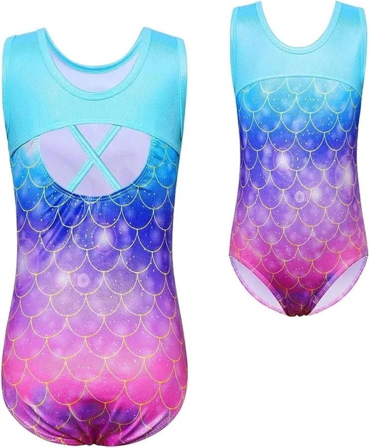 Girls' Leotard Sleeveless Ballet Leotard Professional Leotard Pracitice Outfit Performance Clothing Dance Wear