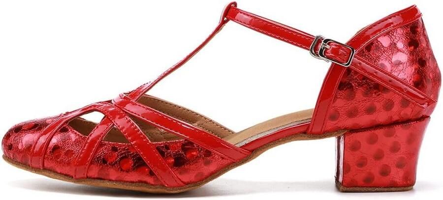 Glanzende Dames Dansschoenen voor Salsa en Latin Dans