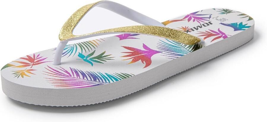 Glanzende Teenslippers Dames Comfortabele Strand- en Doucheslippers