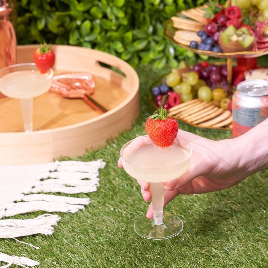 Glazen (120 ml) Stevige en Herbruikbare Glazen voor Cocktails Martini Champagne Margarita Wijn voor Bruiloften Verjaardagen Feesten