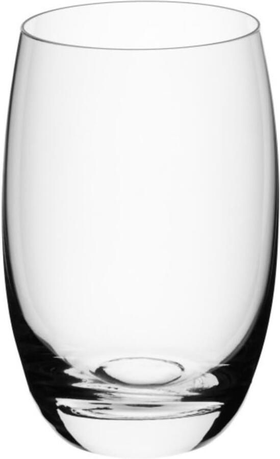 Glazen 360 Ml Set Van 6 Waterglazen Vaatwasmachinebestendig Universele Glazen Sapglazen Transparante Doorstroming