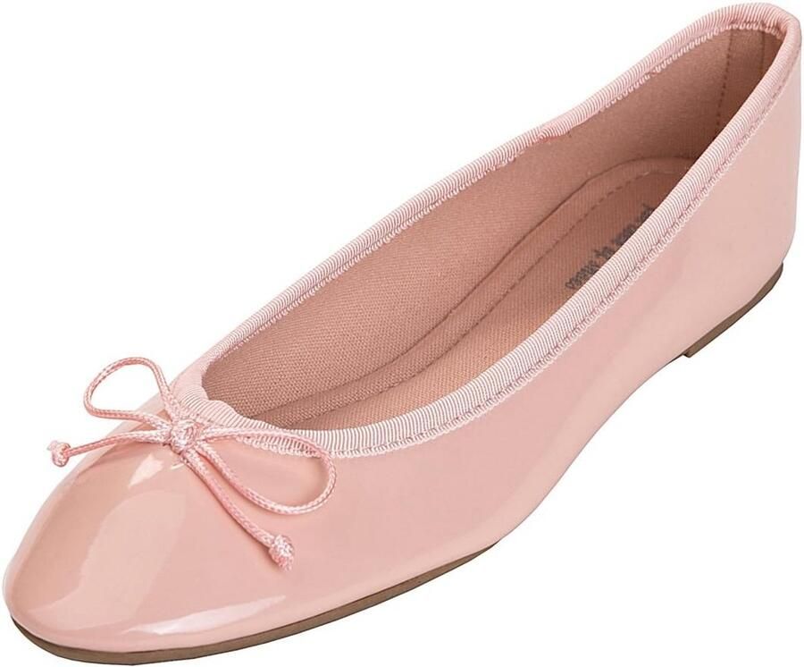 Glitter Dames Ballerina Platte Schoenen Slip-on Comfortabele Puntige Flats