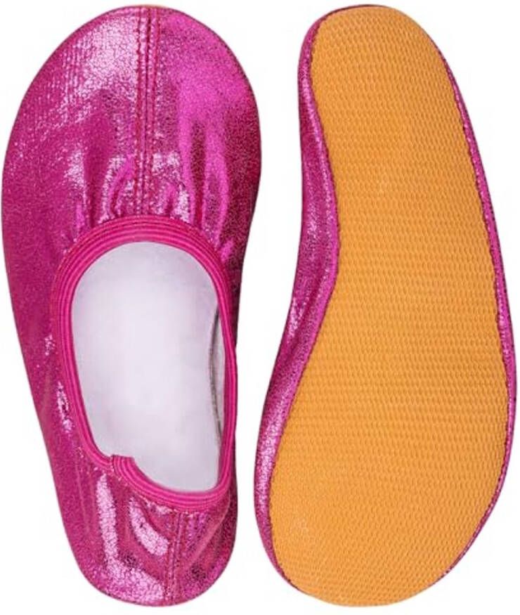 Glitter Gymnastics Shoes for Kids 40) Breathable Non-Slip Trainers for Girls and Boys