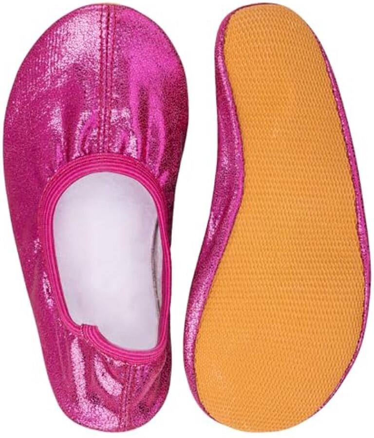 Glitter Gymnastiekschoenen voor Kinderen Ademend en Antislip Ballerina's