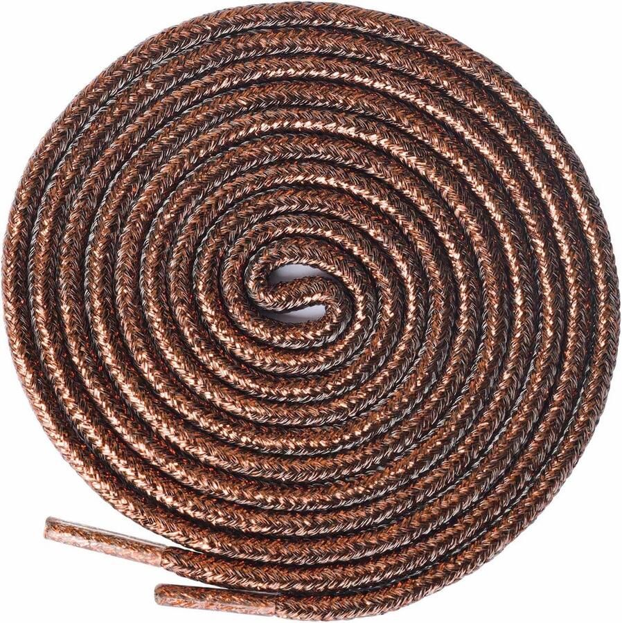 Glitter Platte Schoenveters met Pailletten Rond en Glanzend voor Sneakers en Laarzen