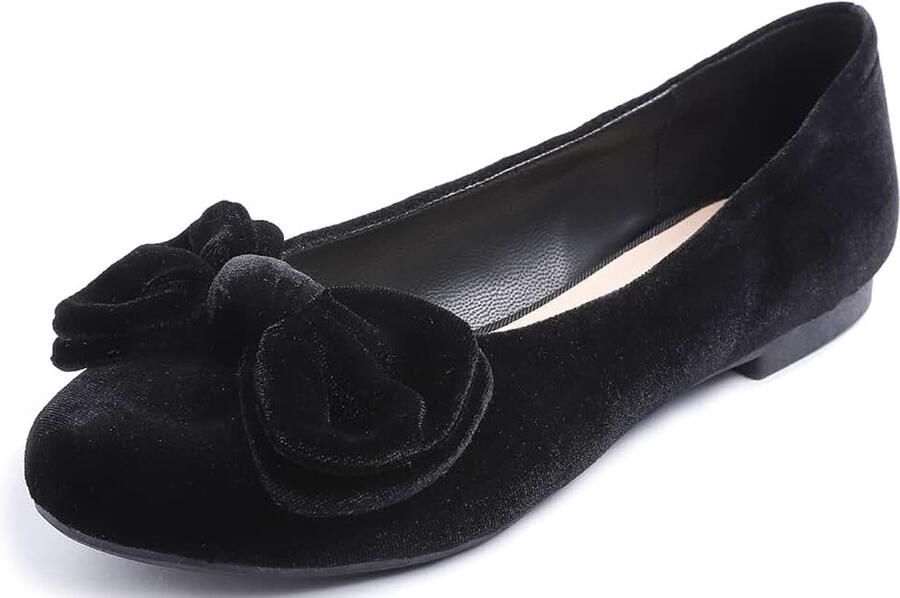 Glitter Point ballerina Dames Schijnt Ballerina Slip-on Punt Platte