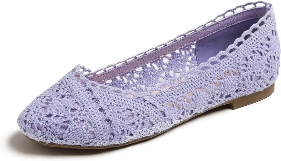 Glitter Point ballerina Dames Schijnt Ballerina Slip-on Punt Platte
