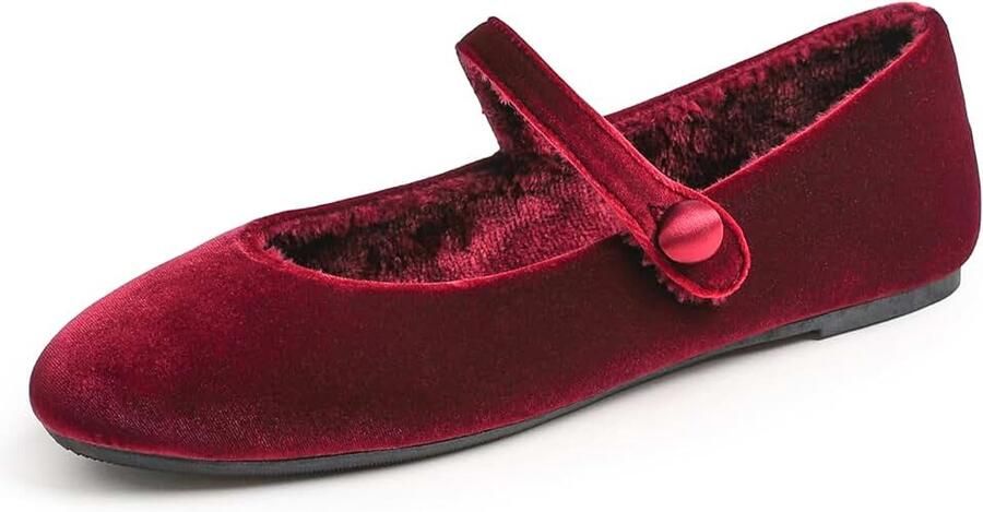 Glitter Point ballerina Dames Schijnt Ballerina Slip-on Punt Platte
