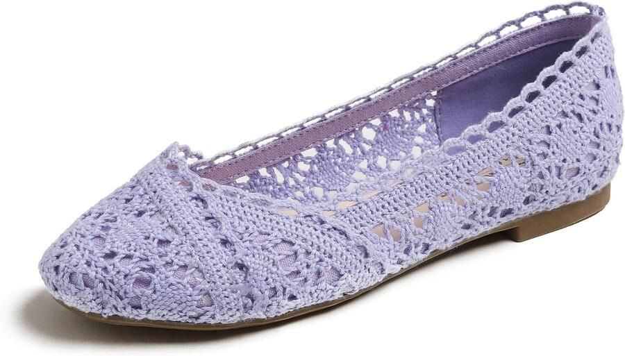 Glitter Point ballerina Dames Schijnt Ballerina Slip-on Punt Platte