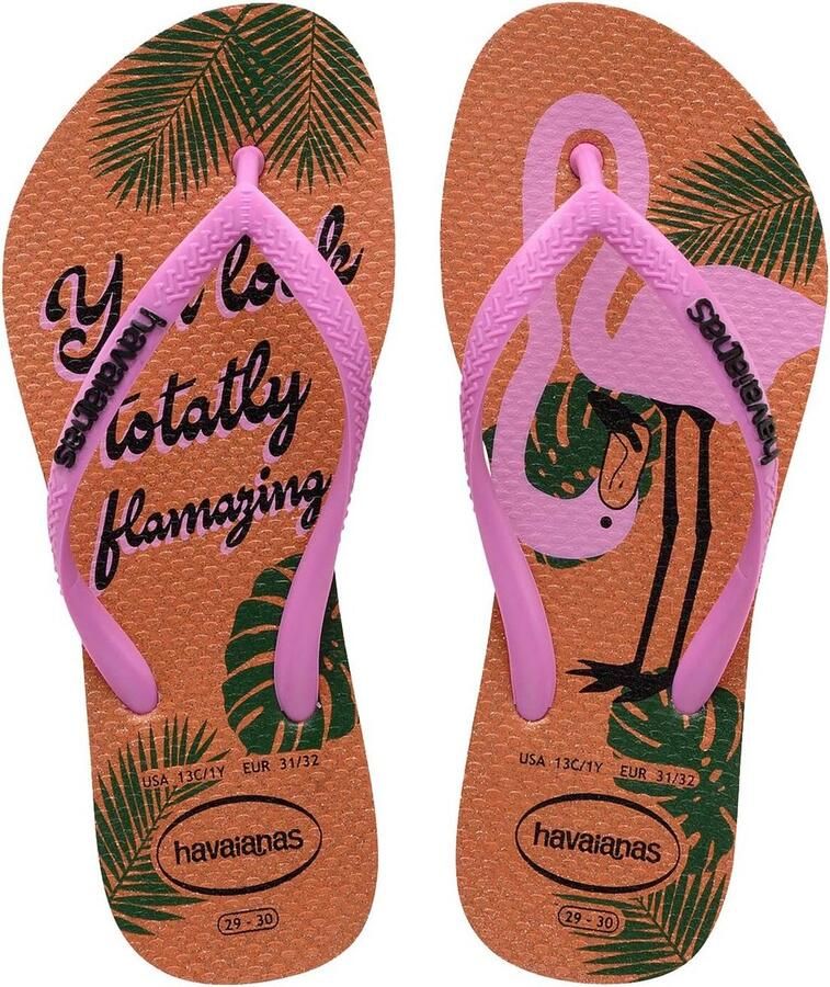 Glitter Teenslippers voor en