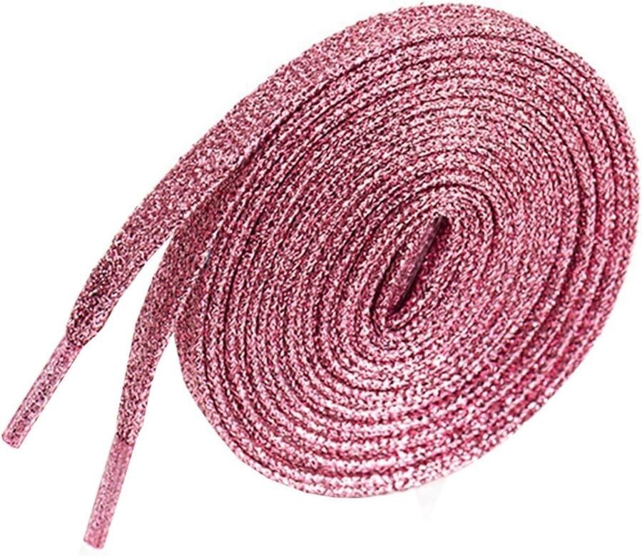 Glitter Veters Metallic Schoenveters Schoenen Personaliseren Scheurbestendig 115- Meerdere Kleuren
