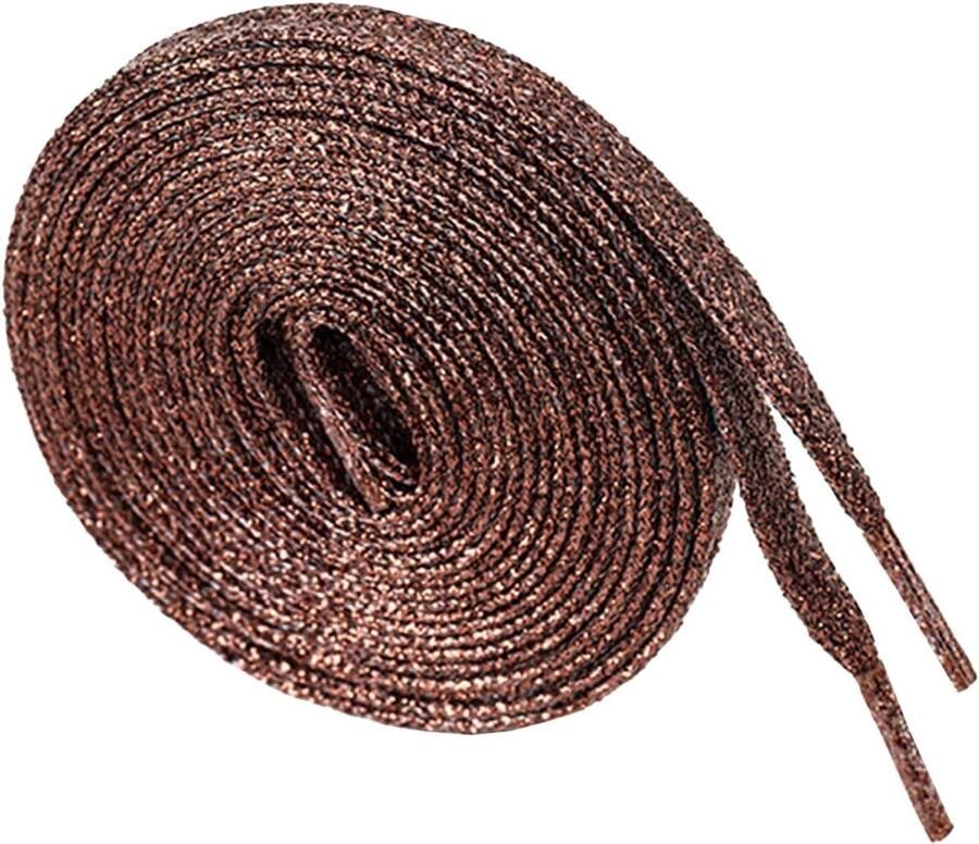 Glitter Veters Platte Schoenveters voor Sneakers Sportschoenen en Laarzen Kleuren en Lengtes