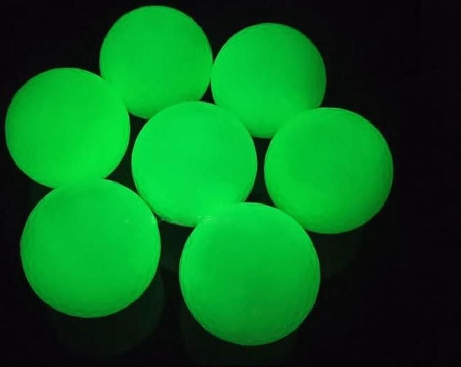 Glow in the Dark Golfballen voor Nachtelijke Spellen Verlicht je Golfervaring met Duurzame Hoge Kwaliteit en Zichtbaarheid