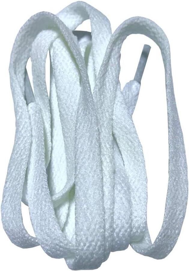Good.news Wide Flat Shoelaces Flat Shoe Laces Polyester for Sports Shoes 100