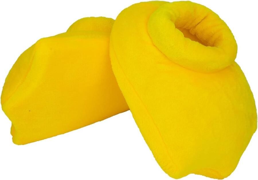 Grappige En Warme Eendenvoeten Huisslippers Gele Cartoon Slippers Voor Feestjes Halloween En Cadeaus