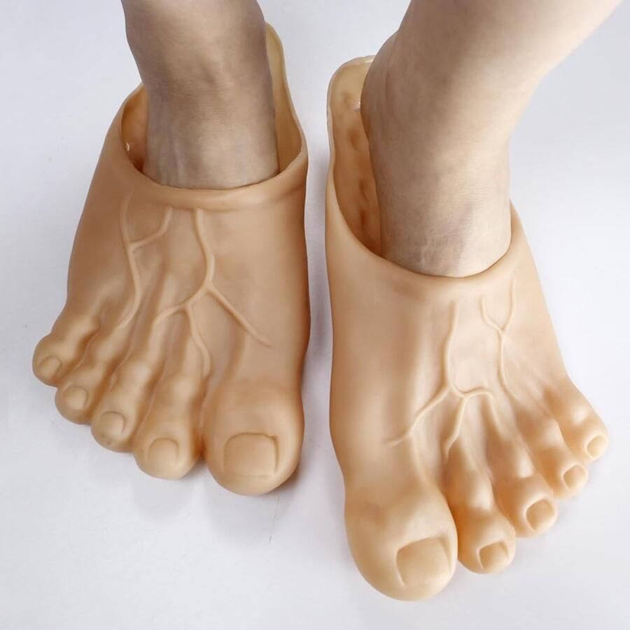 Grappige Halloween Slippers voor Cosplay en Feestjes Comfortabele Barefoot Sokken voor Kerst en Verkleedpartijen