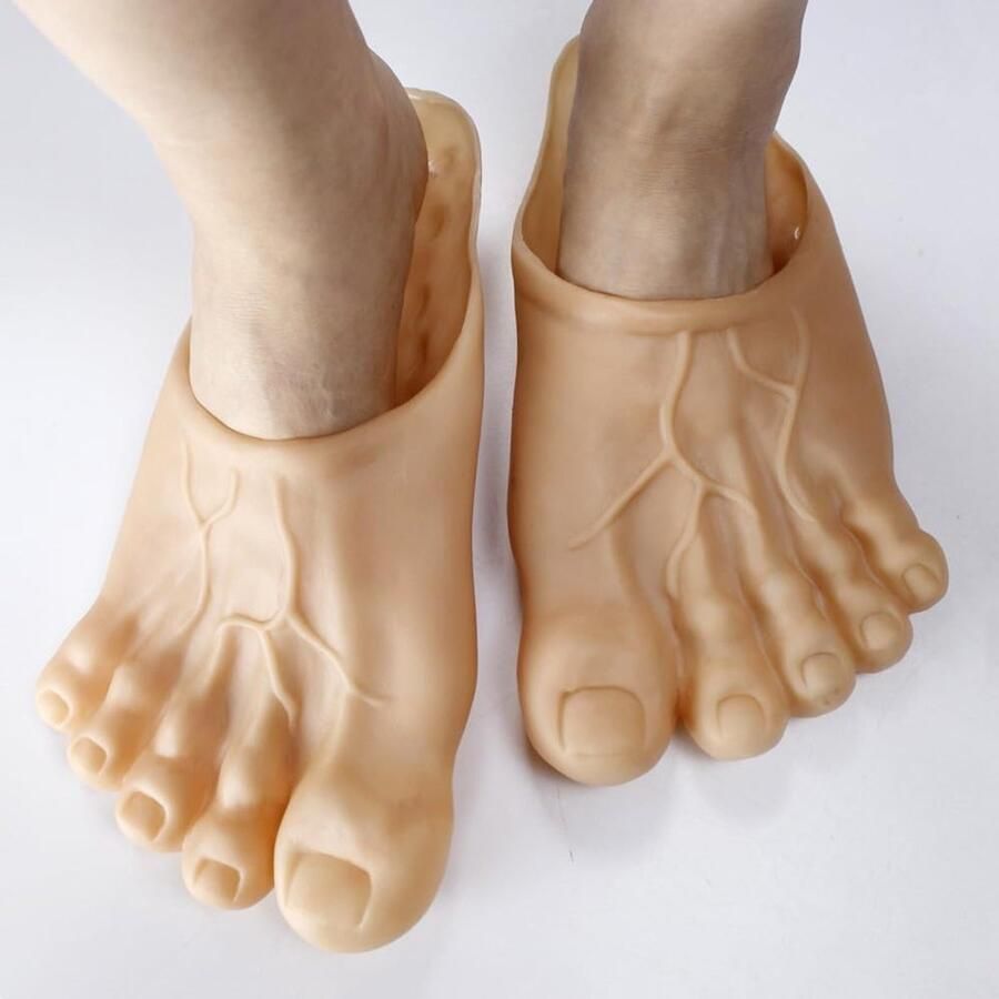 Grappige Halloween Slippers voor Barefoot Look Perfect voor Feestjes Cosplay en Kerstkostuums