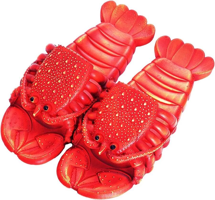 Grappige kreeft pantoffels Unisex comfortabel en uniek