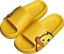 Grappige slippers bad eenden Badslippers Voor binnen en buiten Unisex Cartoon Goede kwaliteit - Thumbnail 2