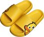 Grappige slippers bad eenden Badslippers Voor binnen en buiten Unisex Cartoon Goede kwaliteit - Thumbnail 1