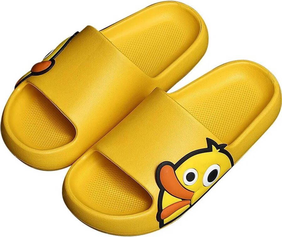Grappige slippers bad eenden Badslippers Voor binnen en buiten Unisex Cartoon Goede kwaliteit