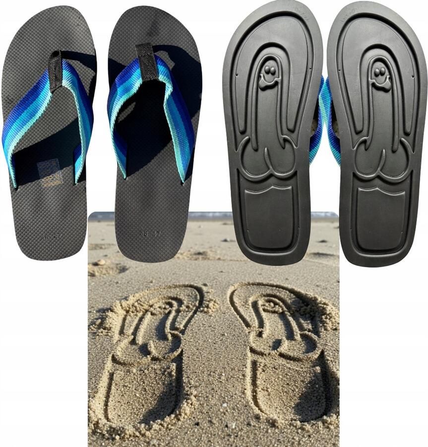 Grappige Slippers met Unieke Zool Laat een Spoor Achter!