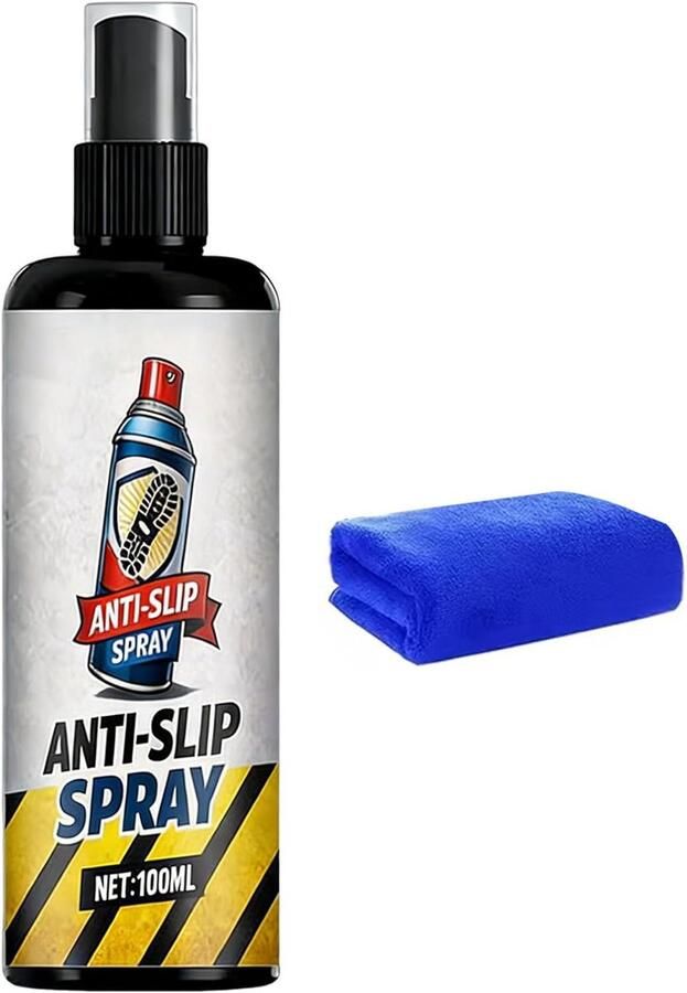 Gripspray voor Schoenen Antislip Spray Sportieve Activiteiten Verbetert Tractie 100 ml Transparant