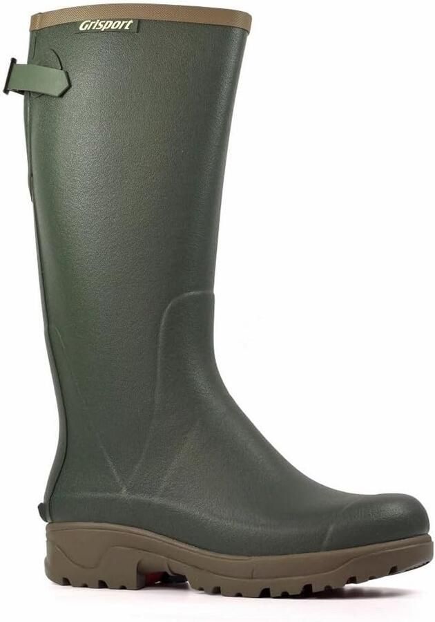 Grisport Stream II Green Verstelbare Wellington met Diep Profiel voor Optimaal Houvast