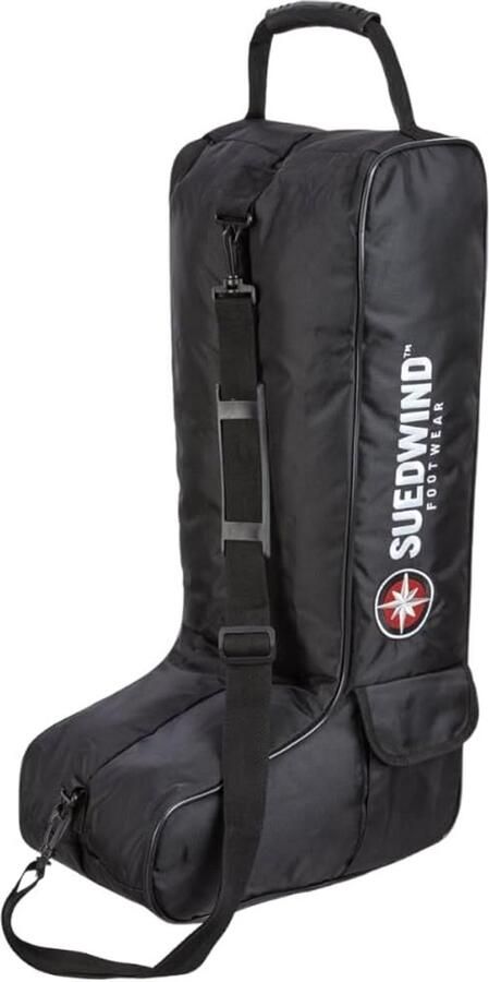 Grote Zwarte Rijlaarzen Tas voor Paardrijlaarzen