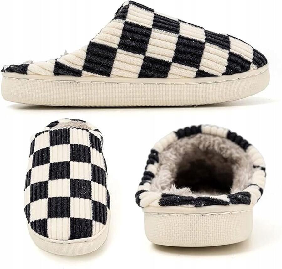 Guyarns Dames Pantoffels Warme Memory Foam Antislip