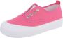 888 lage sneaker schoenen sier gaten roze - Thumbnail 3