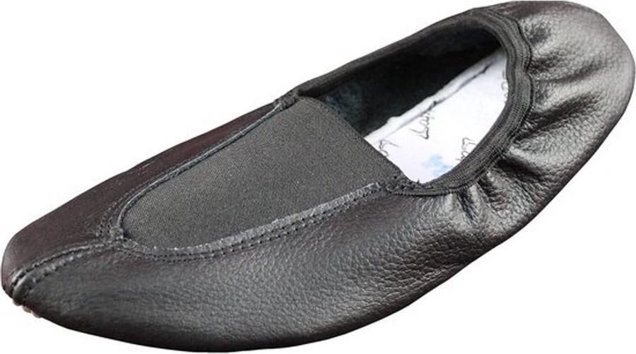 Gymnastiekschoenen Turnschoenen Leer en Rubberen Zool Unisex