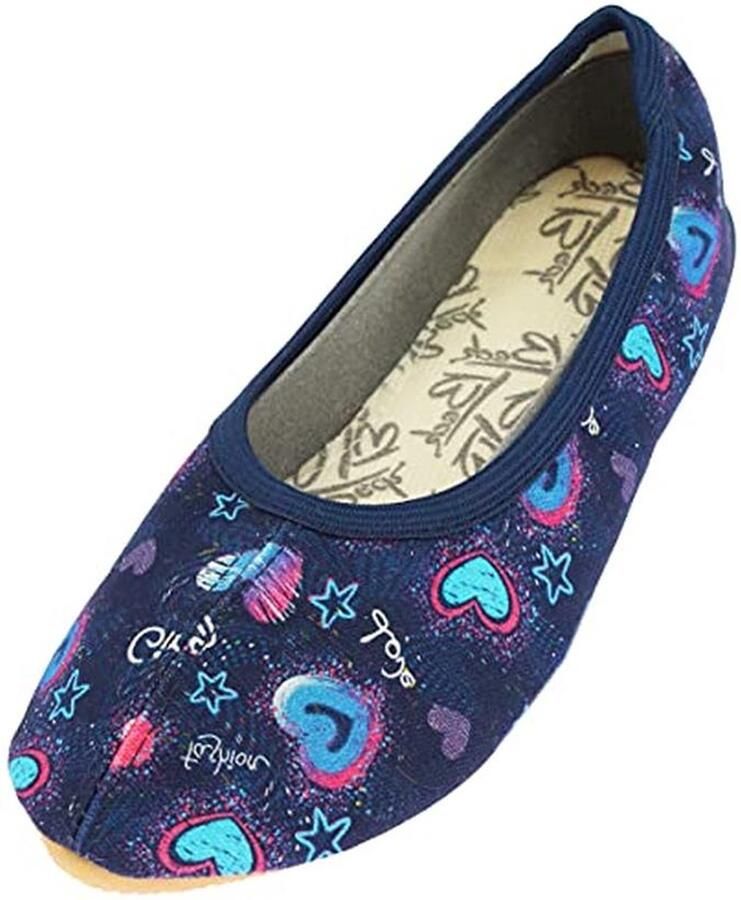 Gymnastiekschoenen voor meisjes Donkerblauw