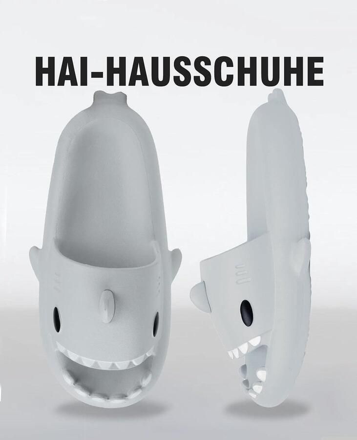 Haaienslippers voor kinderen zachte en comfortabele haaienpantoffels voor en zomer wolk haaien slippers voor thuis antislip zwembad strand haaienpantoffels