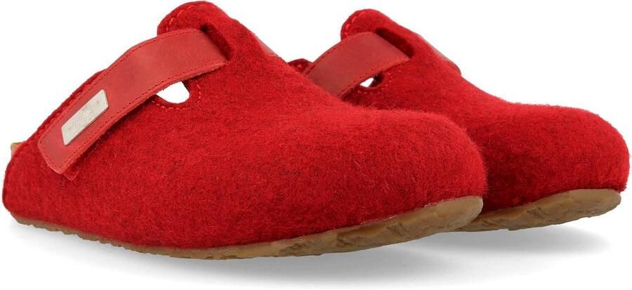 HAFLINGER Heren Kurt Bio Open Back Slippers veer