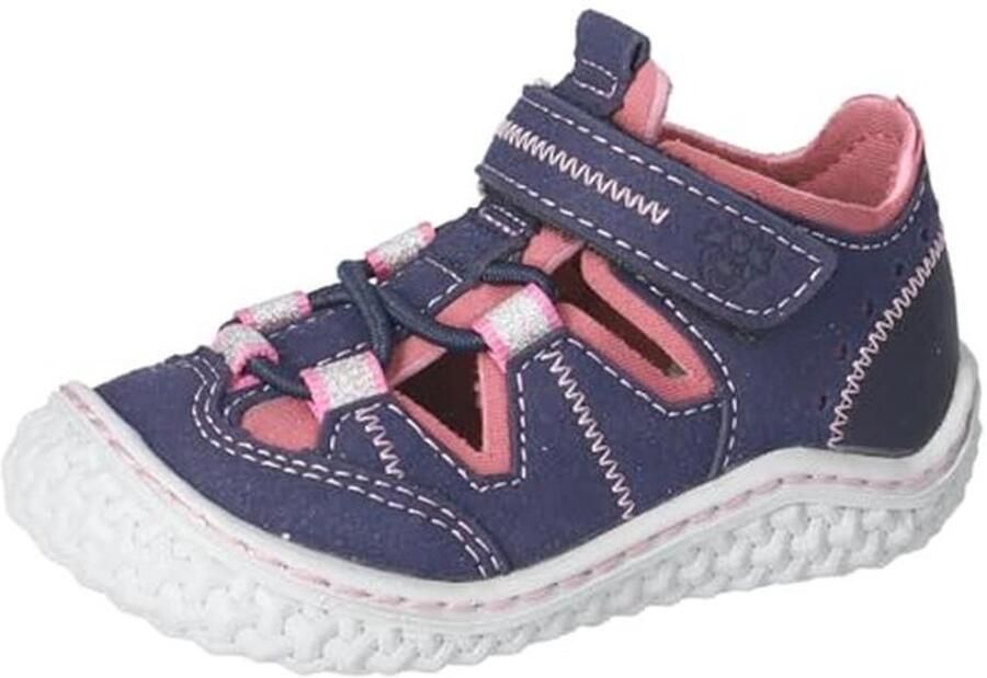 Halfhoge loopschoenen met klittenband voor en Veganistisch en wasbaar