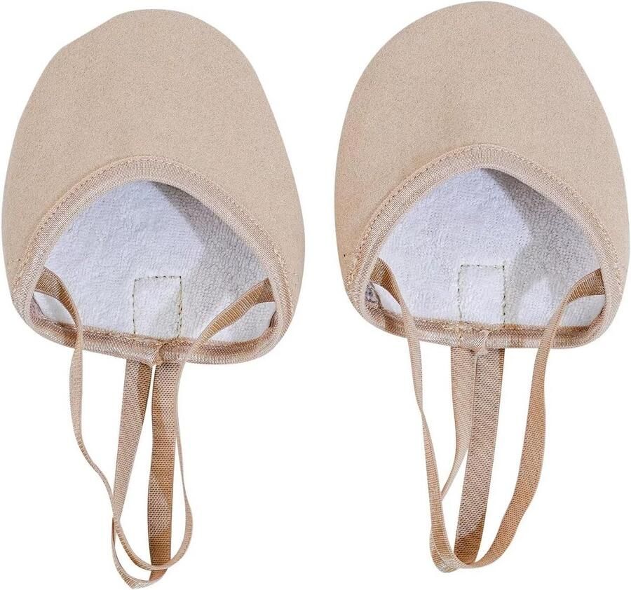 Halve Teenschoenen voor Ritmische Gymnastiek en Ballet Comfortabele Dansschoenen