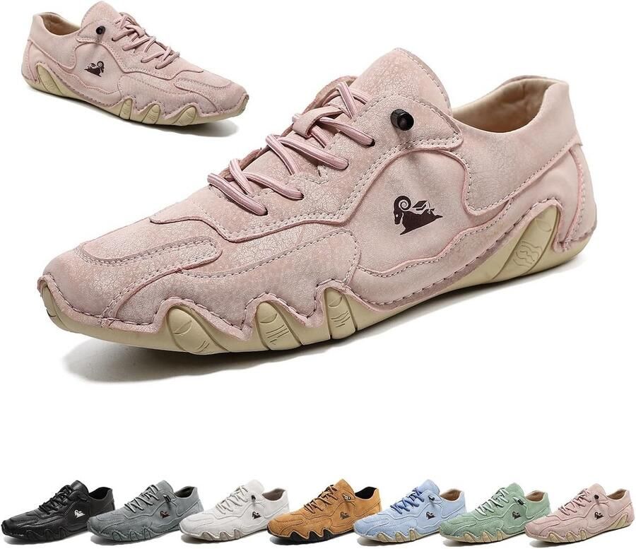 Handgemaakte Lage Outdoorschoenen Unisex Waterdicht Ademend Slip-On Casual